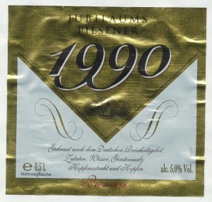 1990 Jubiläums Pilsener Premium