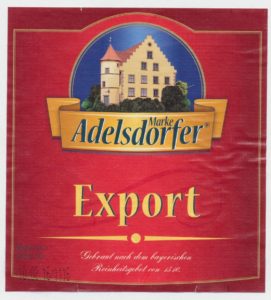 Adelsdorfer Export