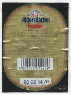 Aldersbacher Festbier