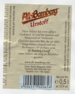 Alt- Bamberg Urstoff