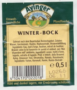 Ayinger Winter- Bock