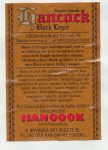 Black Hancock Lager