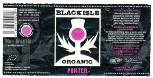 Black Isle Organic Porter