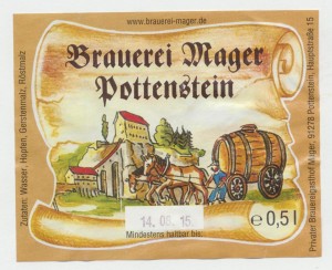 Brauerei Mager Pottenstein Dunkel