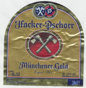 Hacker Pschorr Münchener Gold