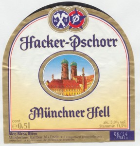 Hacker- Pschorr Münchner Hell