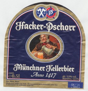 Hacker- Pschorr Münchner Kellerbier