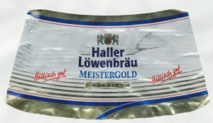 Haller Löwenbräu Meistergold Spezial