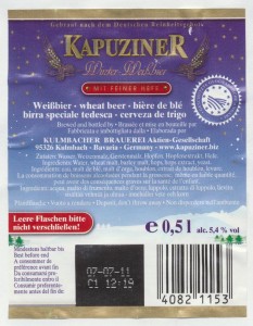 Kapuziener Winter- Weißbier