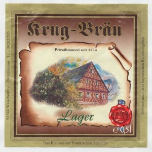 Krug- Bräu Lagerbier