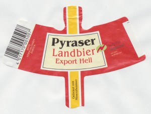 Pyraser Landbier Export Hell