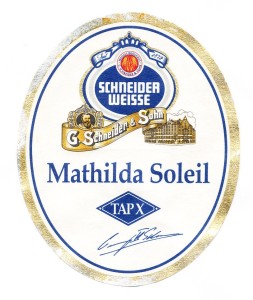 Schneider Weisse Tap X Mathilda Soleil