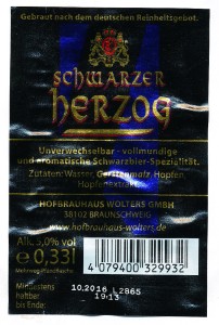 Schwarzer Herzog
