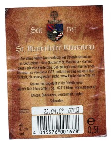 St Marienthaler Klosterbräu