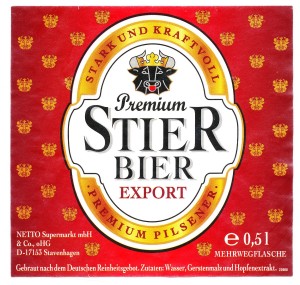 Stier Bier Export