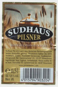 Sudhaus Pilsner