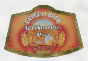 Taybeh Beer Golden