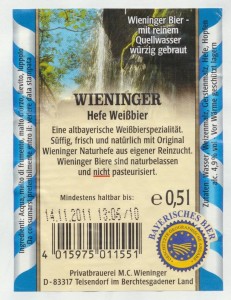 Wieninger Hefe Weißbier